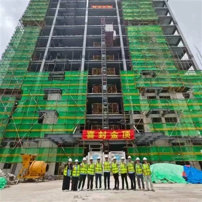 Construcció d'estructura d'acer de diversos -pisos